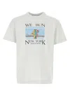Alexander Wang Marathon Print Cotton Crew-neck T-shirt