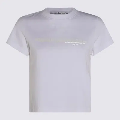 ALEXANDER WANG ALEXANDER WANG WHITE COTTON T-SHIRT