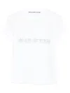 Alexander Wang Crystal Hotfix Logo Cotton Baby T-shirt Clothing In White