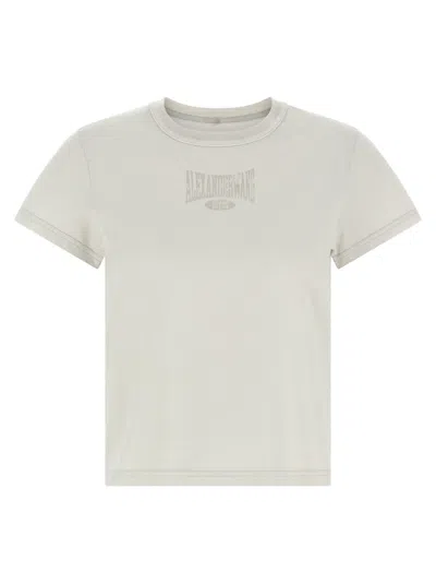 Alexander Wang White Cropped T-shirt