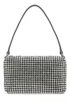 Alexander Wang White Crystal Glass Bags In Pattern