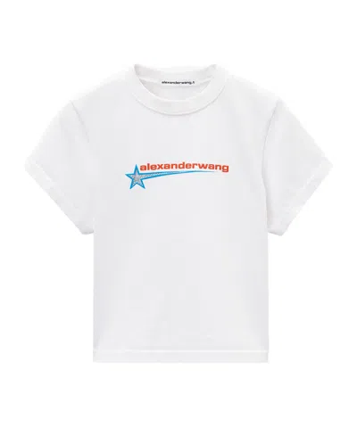 ALEXANDER WANG ALEXANDER WANG HOTFIX STAR CREWNECK T-SHIRT