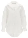 Alexander Wang 'graphic Embroidery' Shirt With Long Sleeves In White