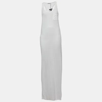 Alexander Wang White Jersey Tank Dress