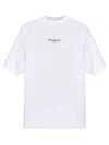 Alexander Wang T-shirt With Printed Logo In White