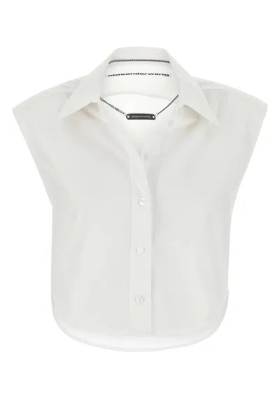 Alexander Wang White Poplin Shirt
