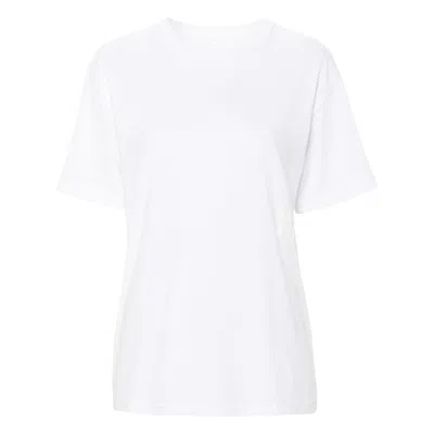 ALEXANDER WANG ALEXANDER WANG WHITE TOPS - T-SHIRTS & JERSEYS WOMEN