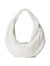 Alexander Wang Twyst Zip Leather Top-handle Bag In White