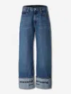 Alexander Wang Denim Straight-leg Jeans In Blue
