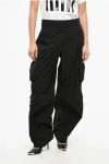 Alexander Wang Convertible Cargo Pants In Black