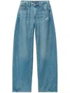 Alexander Wang Wide-leg Jeans In Blue