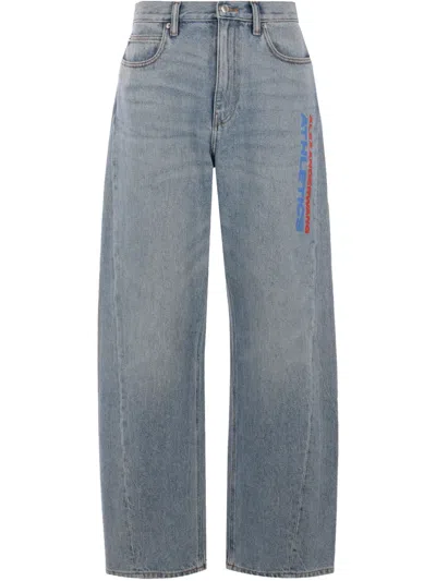 ALEXANDER WANG WIDE-LEG JEANS