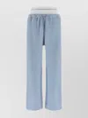Alexander Wang Wide Leg Joggers With Logo Elastic Waistband