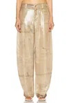Alexander Wang Wide Leg Pant In Tannin
