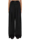 Alexander Wang Wide Leg Pants In Animal Print