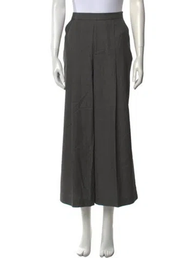 Pre-owned Alexander Wang Wide Leg Pants In Gray