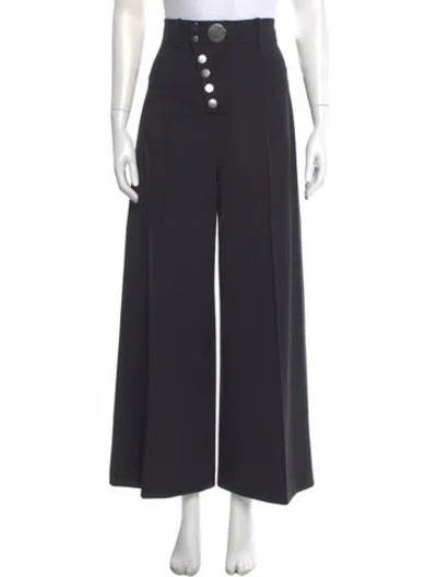Pre-owned Alexander Wang Wide Leg Pants In Gray