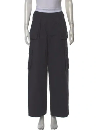 Pre-owned Alexander Wang Wide Leg Pants In Gray