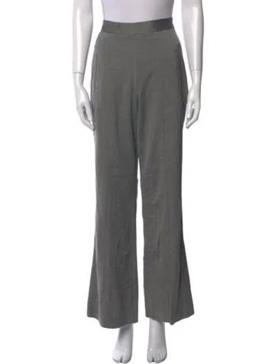 Pre-owned Alexander Wang Wide Leg Pants In Gray