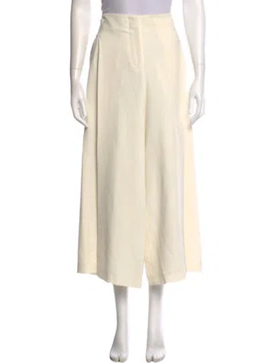 Pre-owned Alexander Wang Wide Leg Pants In Neutral