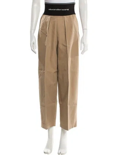 Pre-owned Alexander Wang Wide Leg Pants In Neutral