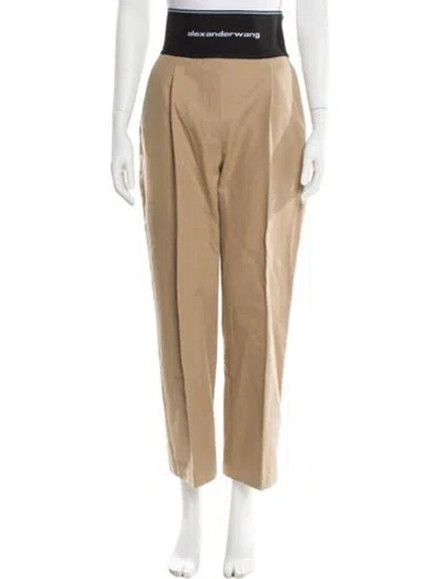 Pre-owned Alexander Wang Wide Leg Pants In Neutral