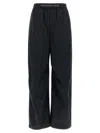 Alexander Wang Comfortable Pants With Logo And Pockets In Black
