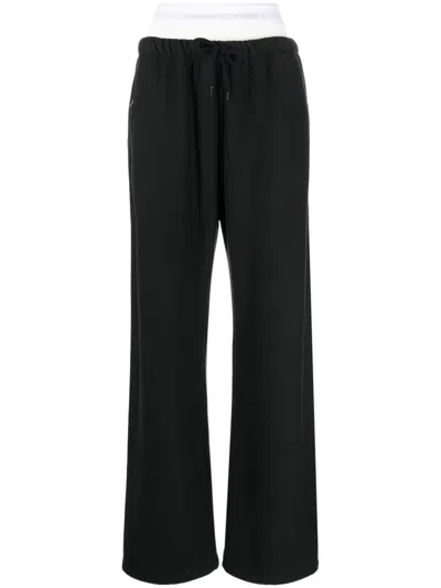 ALEXANDER WANG WIDE LEG TRACK PANTS