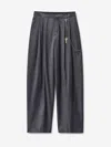 Alexander Wang Chain-link Tailored Trousers In Black