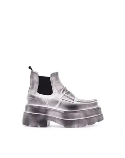 ALEXANDER WANG ALEXANDER WANG WOMAN ANKLE BOOTS BLACK SIZE 8 CALFSKIN
