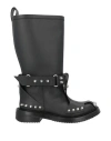 Alexander Wang Woman Boot Black Size 7 Leather In Black