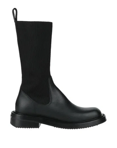 Alexander Wang Woman Boot Black Size 8 Leather, Textile Fibers
