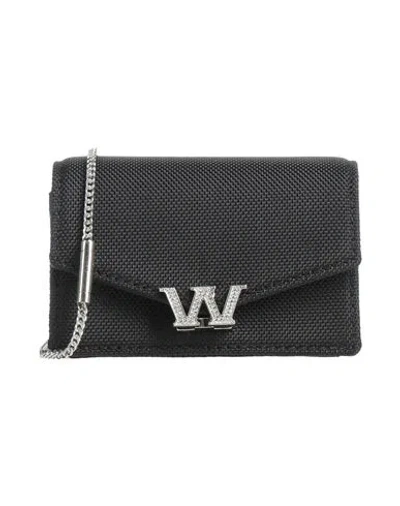 Alexander Wang Woman Cross-body Bag Black Size - Nylon In Purple