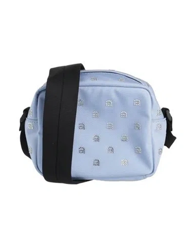 Alexander Wang Woman Cross-body Bag Light Blue Size - Textile Fibers