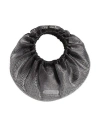 Alexander Wang Mini Crescent Crystal Top Handle Bag In Black