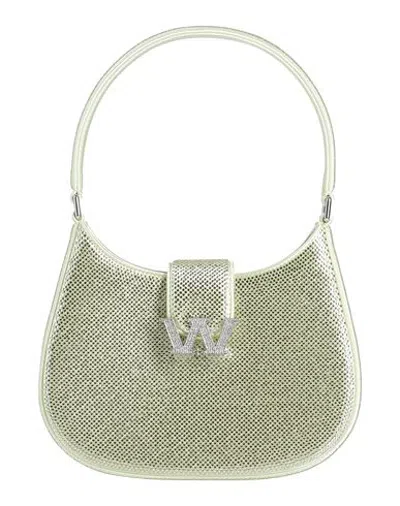Alexander Wang Woman Handbag Light Green Size - Textile Fibers