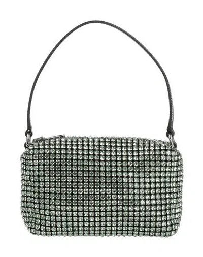 Alexander Wang Heiress Handbag In Sage Green