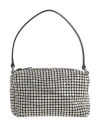 Alexander Wang Woman Handbag Silver Size - Textile Fibers, Leather