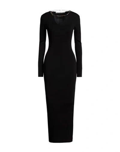 Alexander Wang Woman Maxi Dress Black Size S Viscose, Polyamide, Elastane