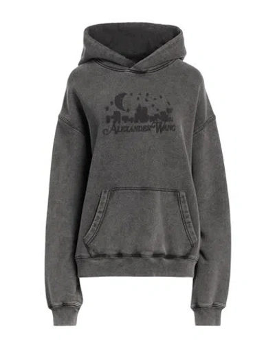 Alexander Wang Woman Sweatshirt Grey Size L Cotton