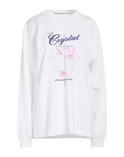 Alexander Wang Woman Sweatshirt White Size L Cotton