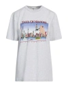 Alexander Wang Graphic-print Cotton T-shirt In Grey
