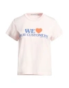 Alexander Wang We Love Our Customers-print T-shirt In Pink
