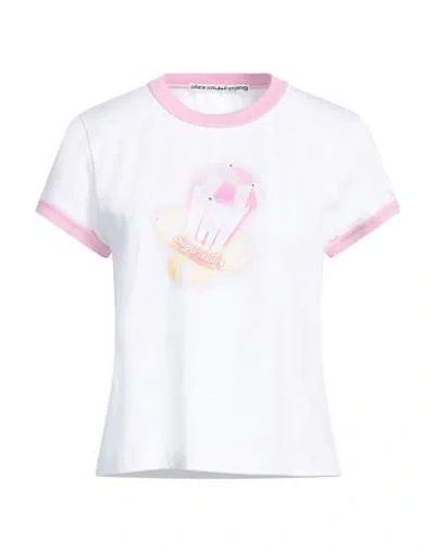 Alexander Wang Logo-print Cotton T-shirt In White