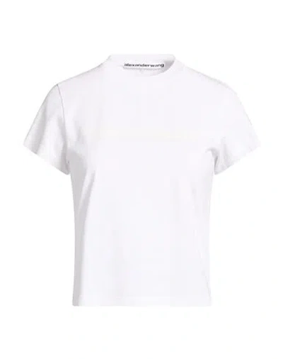 Alexander Wang Woman T-shirt White Size Xs Cotton