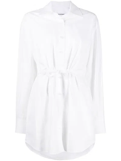 Alexander Wang Shirt Dress In White