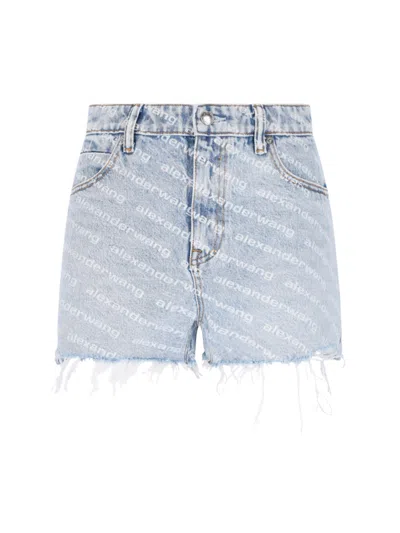 Alexander Wang Women's 100% Cotton Denim Jeans In Gray