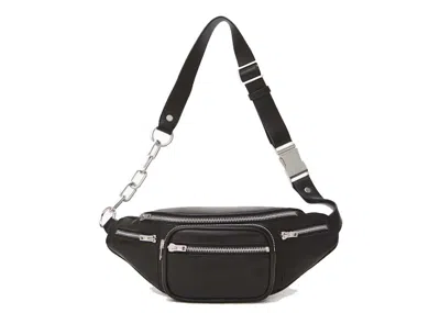 Pre-owned Alexander Wang Women's  Attica Soft Fanny Pack In Black