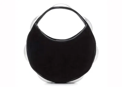 Pre-owned Alexander Wang Women's  Dome Circular Top Handle In Black