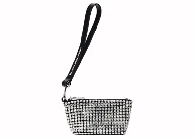 Pre-owned Alexander Wang Women's  Heiress Coin Purse Keychain In White